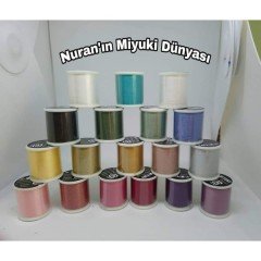 No : 10 Gökyüzü Mavisi Orjinal Miyuki İpleri