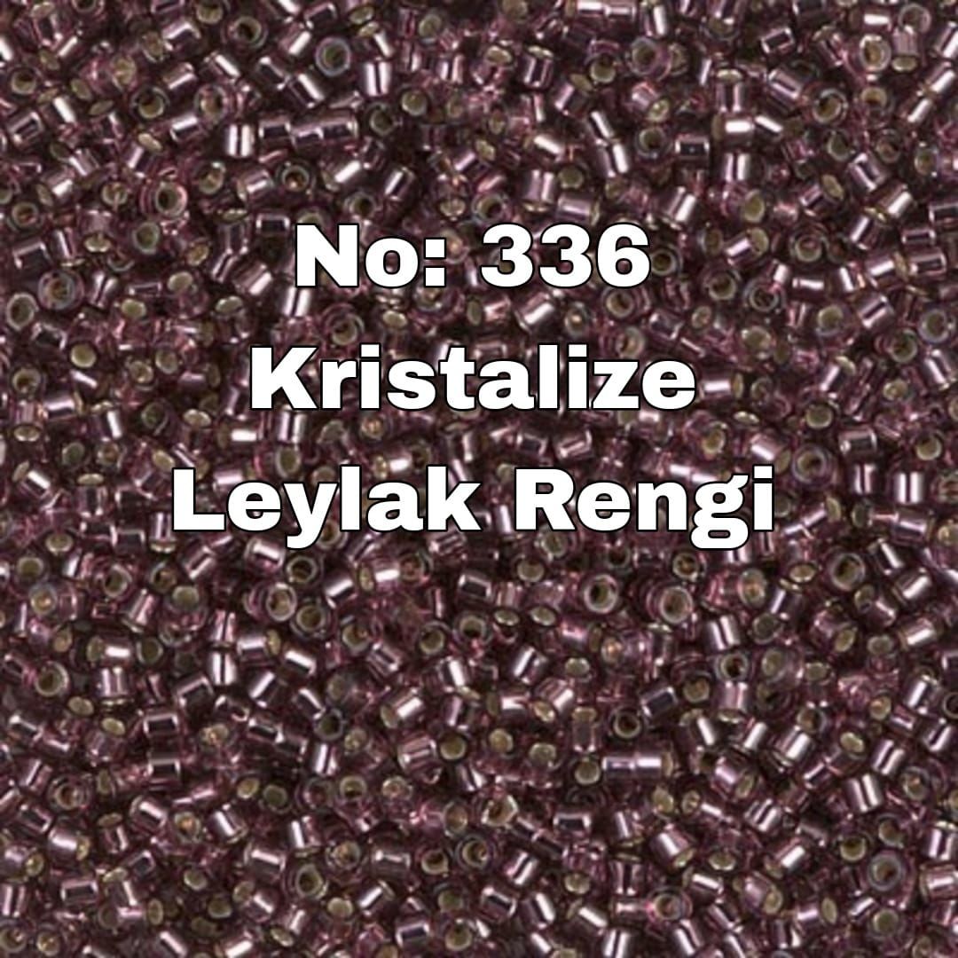 No: 336 Miyuki Delica 11/00 DB1204 | Kristalize Leylak Rengi 3 gram