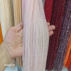 Cam Uçuk Pembe Şeffaf Kristaller, 2 mm