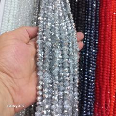 8 mm  Janjanlı Gümüş Kristaller