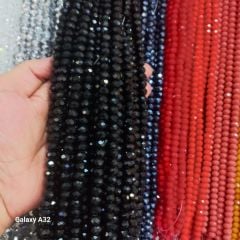 8 mm  Siyah Kristaller