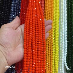 8 mm Koyu Turuncu Kristaller