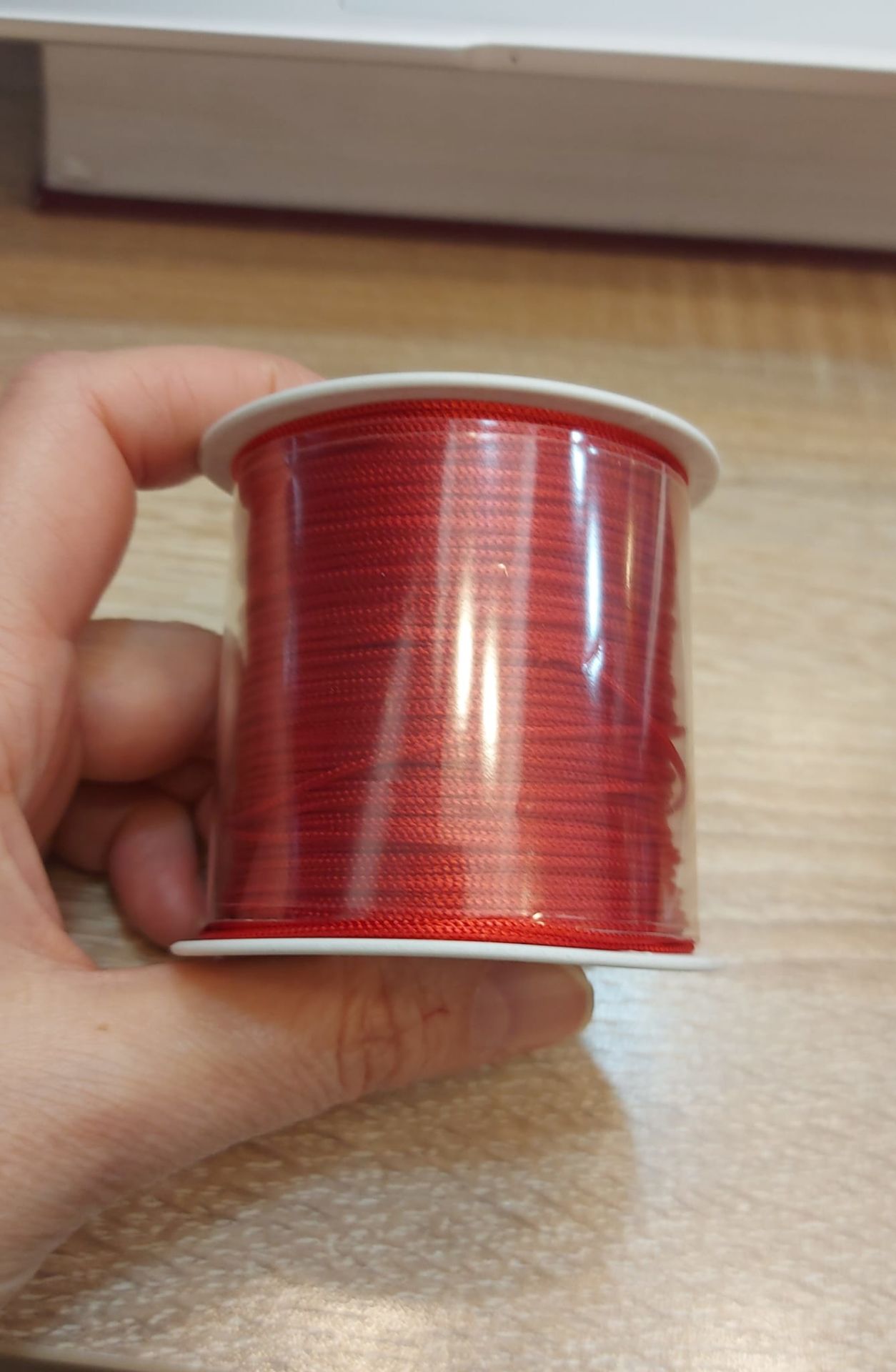 Kırmızı Paraşüt İpleri, 1 mm , 100 metre, Türk Malı