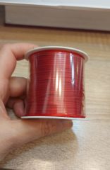 Kırmızı Paraşüt İpleri, 1 mm , 100 metre, Türk Malı