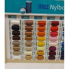 No : 2530 Krem Rengi Nylbond Boncuk İpleri