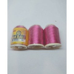 No : 305 YABALI Fuşya Polyester Dikiş Dantel Nakış İpleri 20 gram