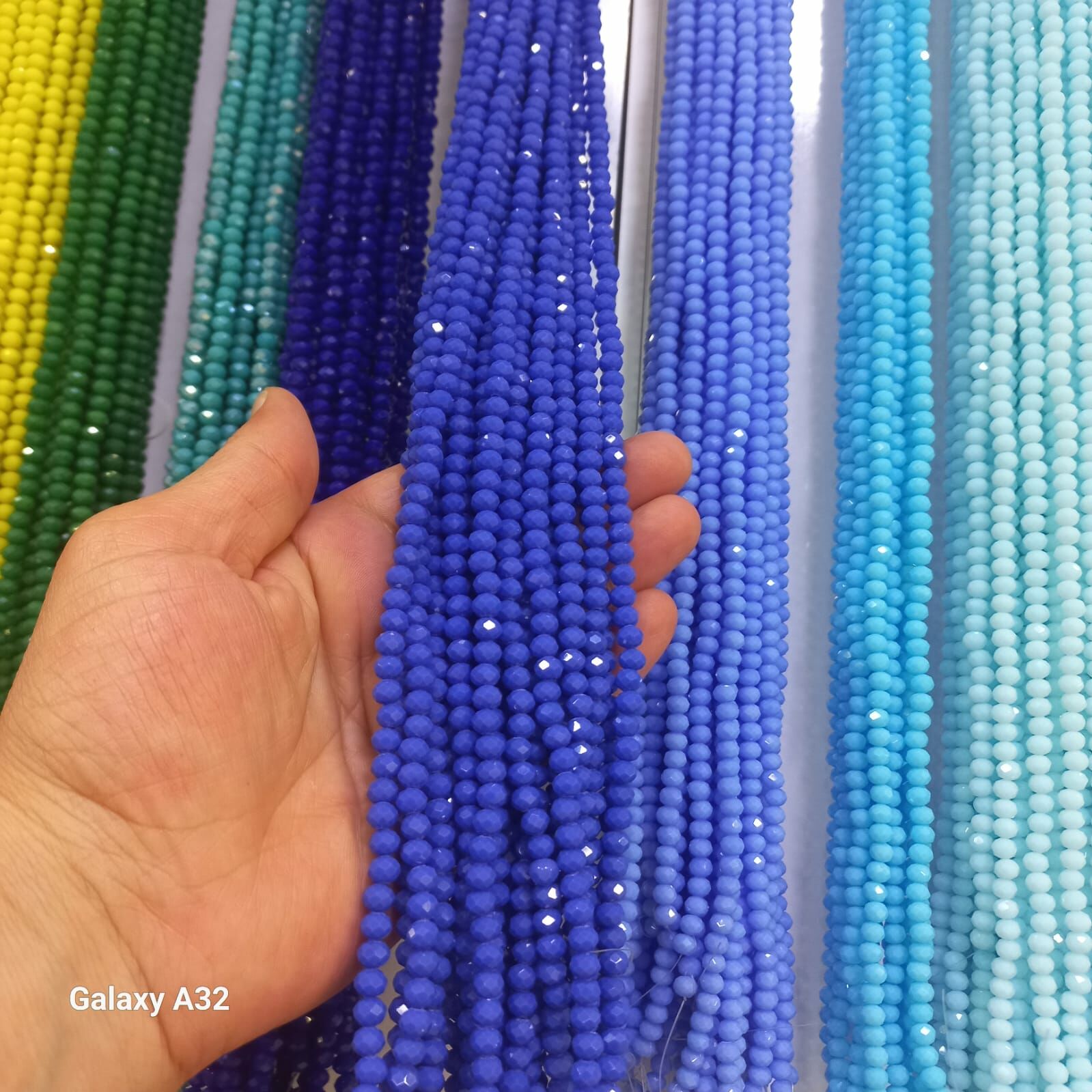 6 mm  Koyu Menekşe Kristaller