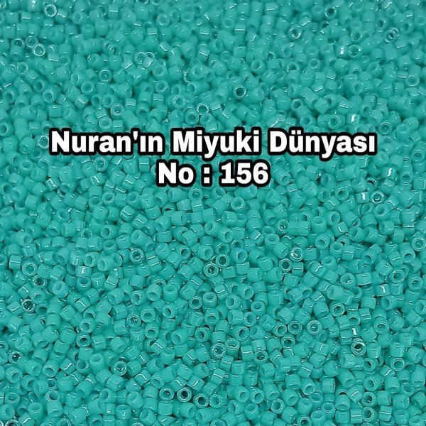 No: 156 Miyuki Delica 11/00 DB658 | Turkuaz 3 gram