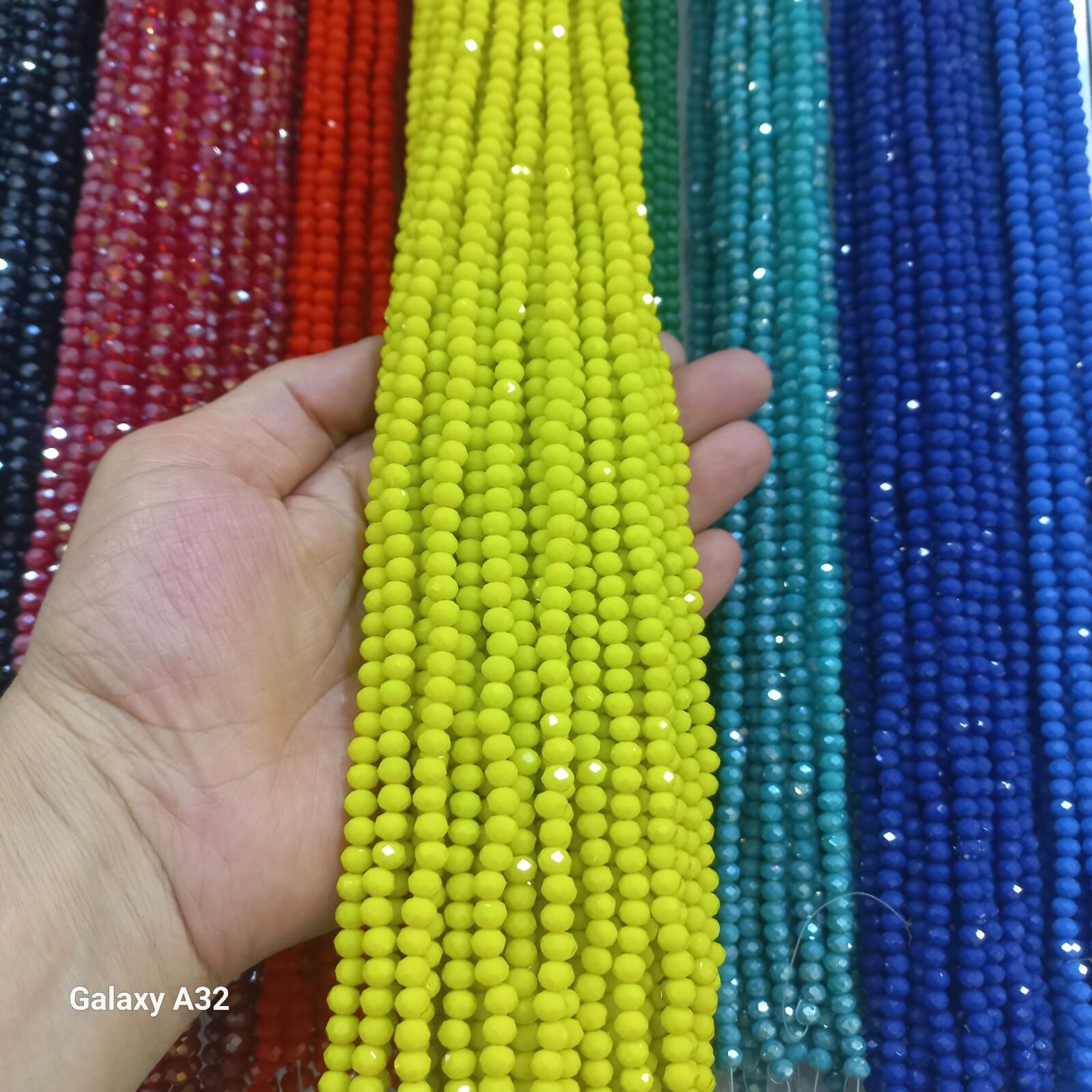6 mm Sarı Kristaller