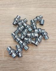 Bombeli Mıknatıs Kapama 6 mm (Bohem Kordonlara Uyumlu)