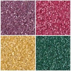 No: 491  Miyuki Delica 11/00 DB1814 | Zümrüt Yeşili İpek Saten 3 Gram