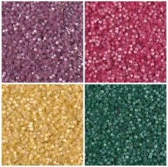No: 497  Miyuki Delica 11/00 DB1810 | Pembe Ortanca İpek Saten 3 Gram