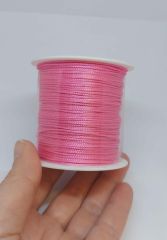 Pembe Paraşüt İpleri, 1 mm , 1 Metre