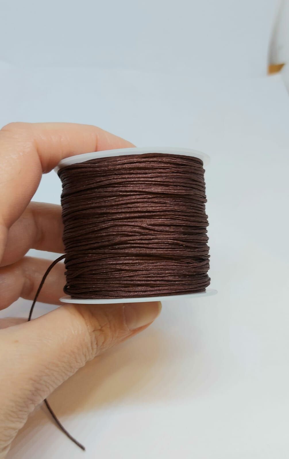 Mat Kahverengi Paraşüt İpleri, 0,8 mm , 1 Metre