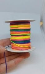 Gökkuşağı Paraşüt İpleri, 1 mm , 1 metre
