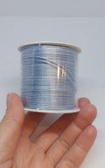 Açık Mavi Paraşüt İpleri, 1 mm , 1 Metre