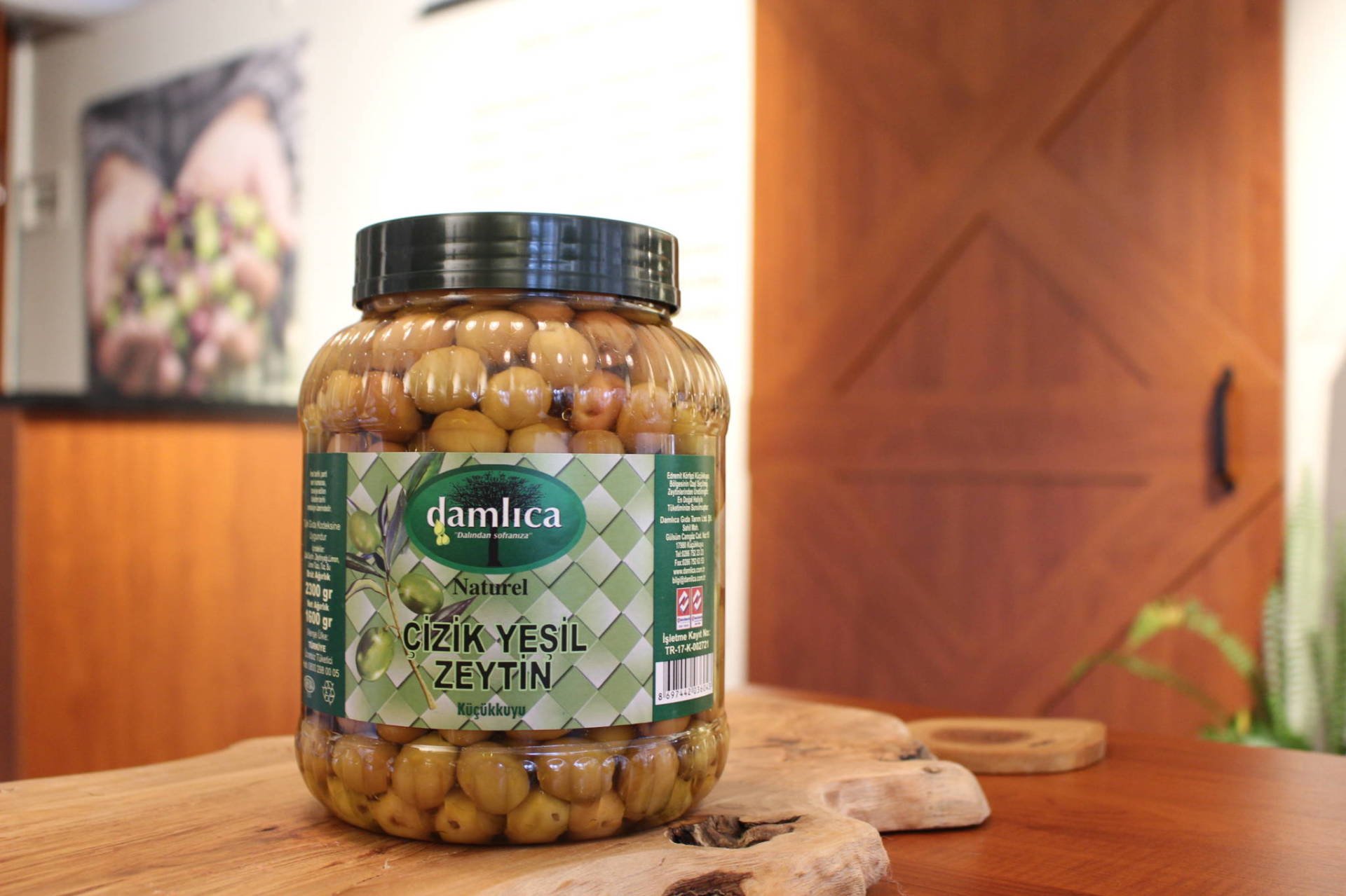 Çizik Yeşil Zeytin 1000 gr.