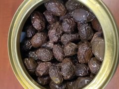 Kurutma Selesi Siyah Gemlik Tipi Zeytin 920 g Teneke Kutu