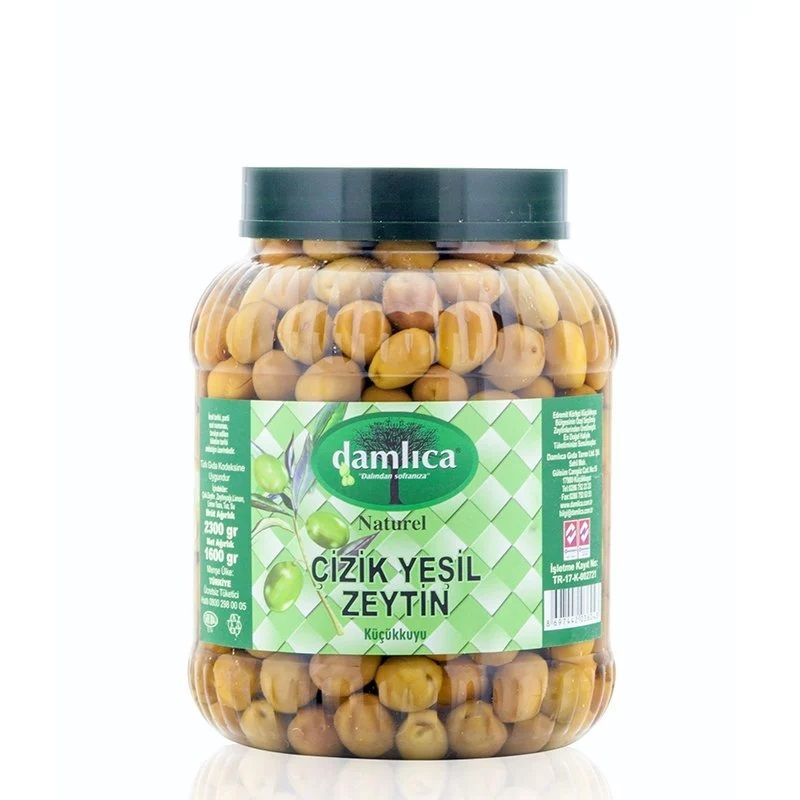 Kırma Yeşil Zeytin 2000 gr