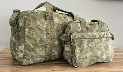 Vest and Equipment Bag (Land Forces Camouflage)