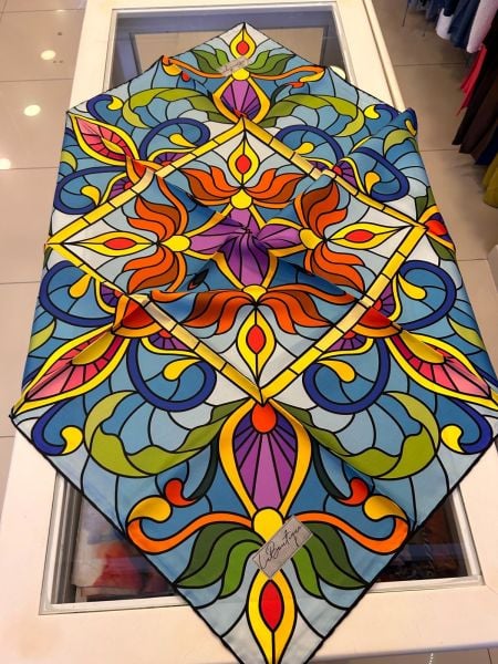 LABOUTİQUE OTTOMAN SERİSİ TWİLL İPEK EŞARP