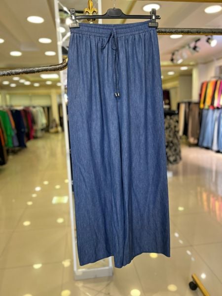 TENCEL GENİŞ PAÇA PANTOLON/ GLARE