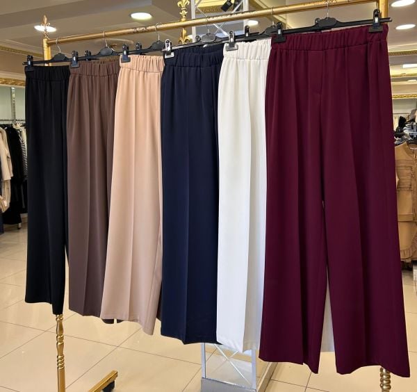 ﻿BOL PAÇA AKIŞKAN KREP PANTOLON/SENTEZ