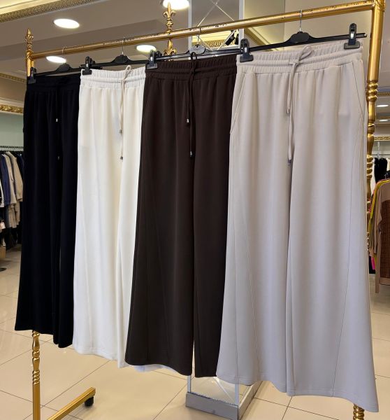 ﻿MODAL KUMAŞ GENİŞ PAÇA PANTOLON/SENTEZ