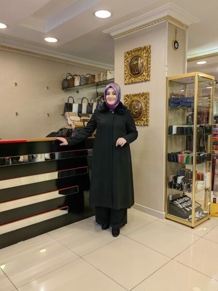 İPEKTEN ÖNÜ FERMUARLI KAŞE KABAN