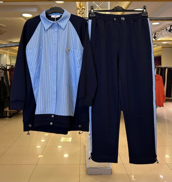 ﻿POPLİN KUMAŞ DTY. PANTOLONLU TAKIM/TIĞTRİKO