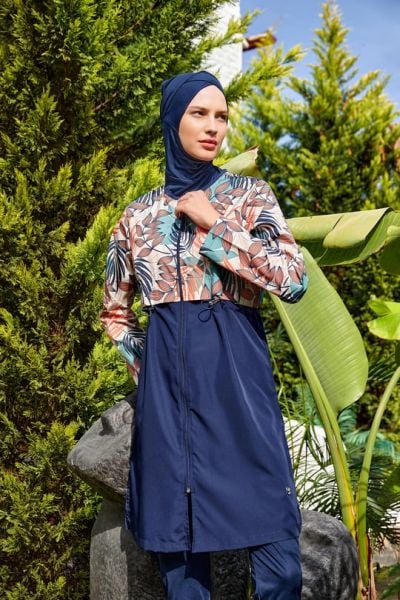 Violeta Uzun Kollu Tesettür Mayo 3404 / ADASEA (ROZAMAY)