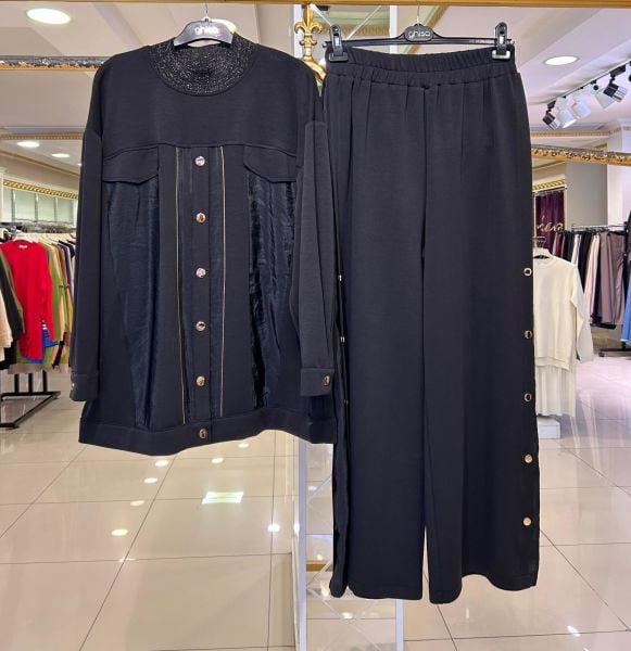 ﻿PARAŞÜT KUMAŞ VE ÇITÇIT DTY. PANTOLONLU TAKIM/GHİSA