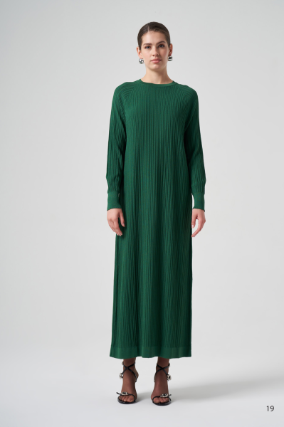 ﻿REGLAN KOL FİTİLLİ ELBİSE/ NUSS