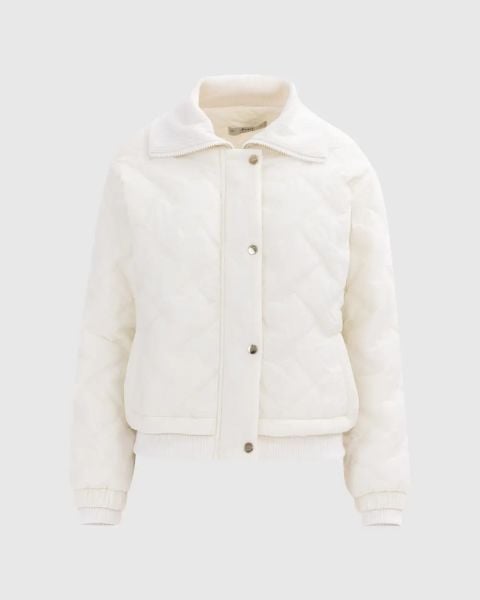﻿GEOMETRİK DESENLİ FERMUARLI ANORAK KABAN/SEÇİL