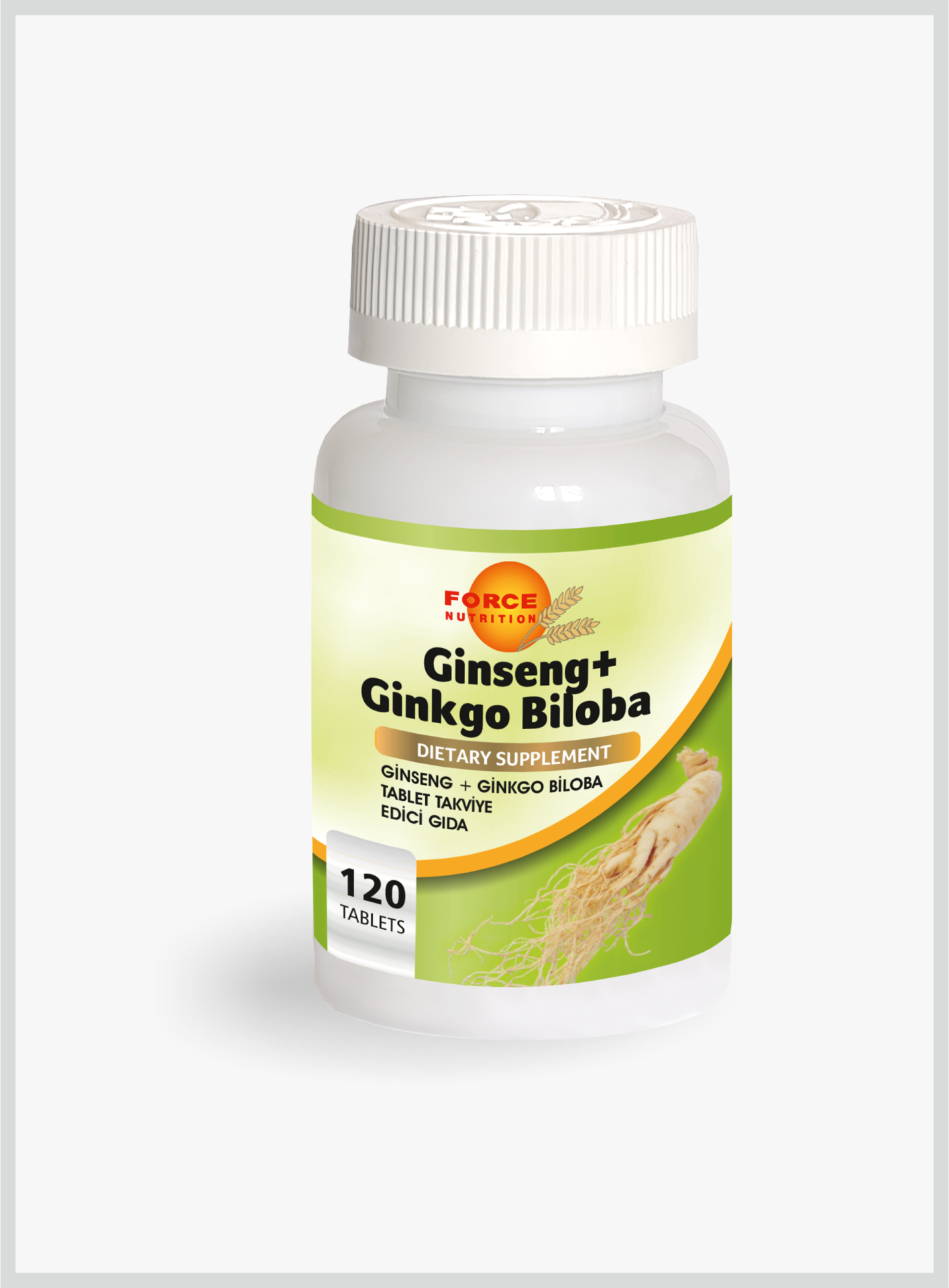 GİNSENG GİNKGO 120 TABLET