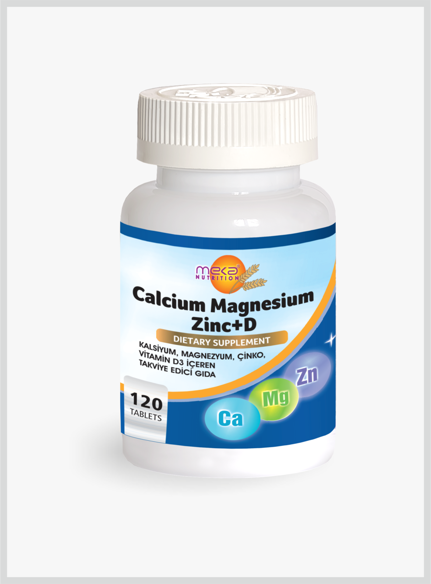 KALSİYUM MAGNEZYUM ÇİNKO + D 120 TABLET