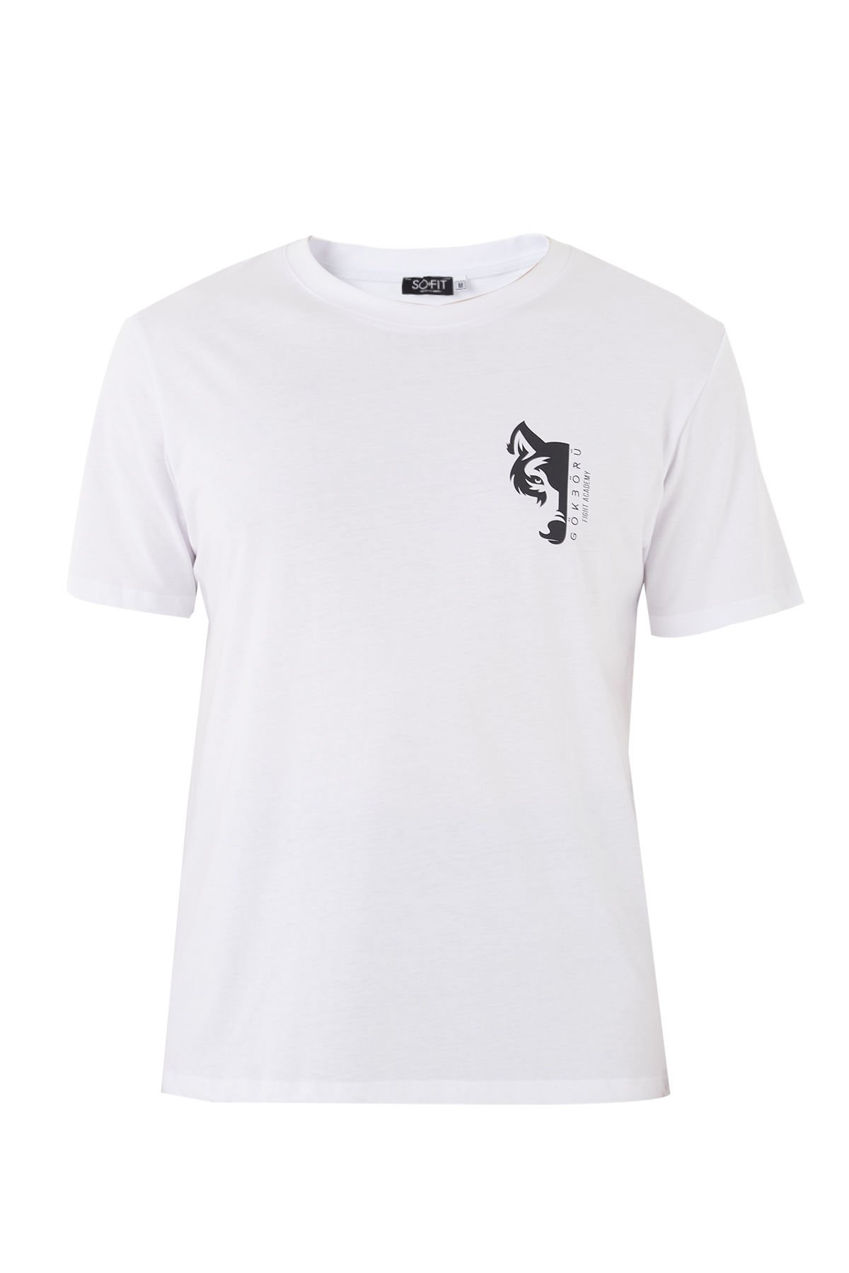 Gökbörü Stronger Oversize T-Shirt Beyaz (Unisex)