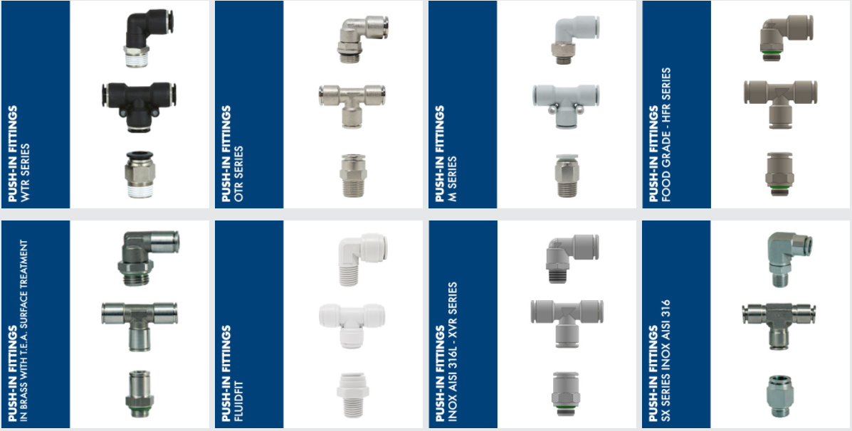 TIERRE FITTINGS & RAKORLAR (Sıfır Hava Kayıplı)