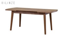 Aras Ahşap Yemek Masası Kestane - 90*160 cm