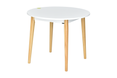 Avanos Yuvarlak Sabit Mdf Mutfak Masası - Q90 Cm