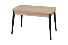 Avanos Ahşap Açılır Kapanır Mdf Mutfak Masası - 70x120+30 cm