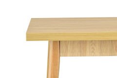 Avanos Ahşap Açılır Kapanır Mdf Mutfak Masası - 70x120+30 cm Naturel