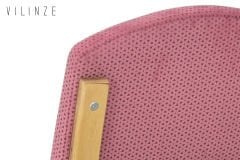 Ege 19 Sevilla Ahşap Sandalye Naturel - Pembe