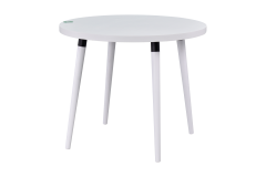 Argos Yuvarlak MDF Sabit Mutfak Masası - Q90 Cm
