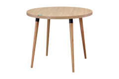 Argos Yuvarlak MDF Sabit Mutfak Masası - Q90 Cm