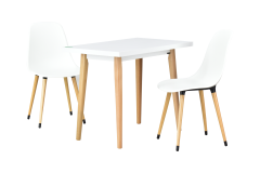 Eames Sandalye Avanos Ahşap Mdf Mutfak Masası Takımı