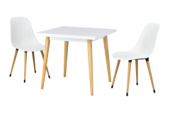 Eames Sandalye Avanos Ahşap Mdf Mutfak Masası Takımı