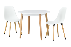 Eames Sandalye Avanos Ahşap Mdf Mutfak Masası Takımı