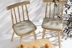 Soma Naturel Ahşap Sandalye