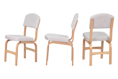 Ege Sandalye Avanos Ahşap Açılır Mutfak Masası Takımı - 70x120+30 cm Beyaz - Naturel